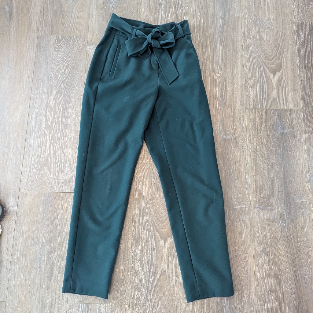 Size 2 Nordstrom High Waisted Belted Trousers